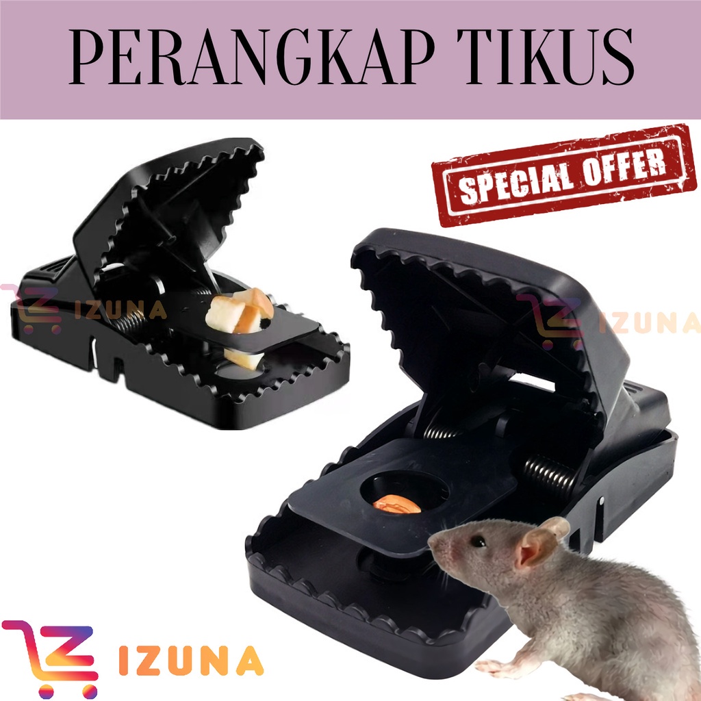 [IZUNA] PERANGKAP TIKUS POLOS SUPER STRONG/JEBAKAN TIKUS DOUBLE SRPING / PEMBASMI TIKUS / TIKUS