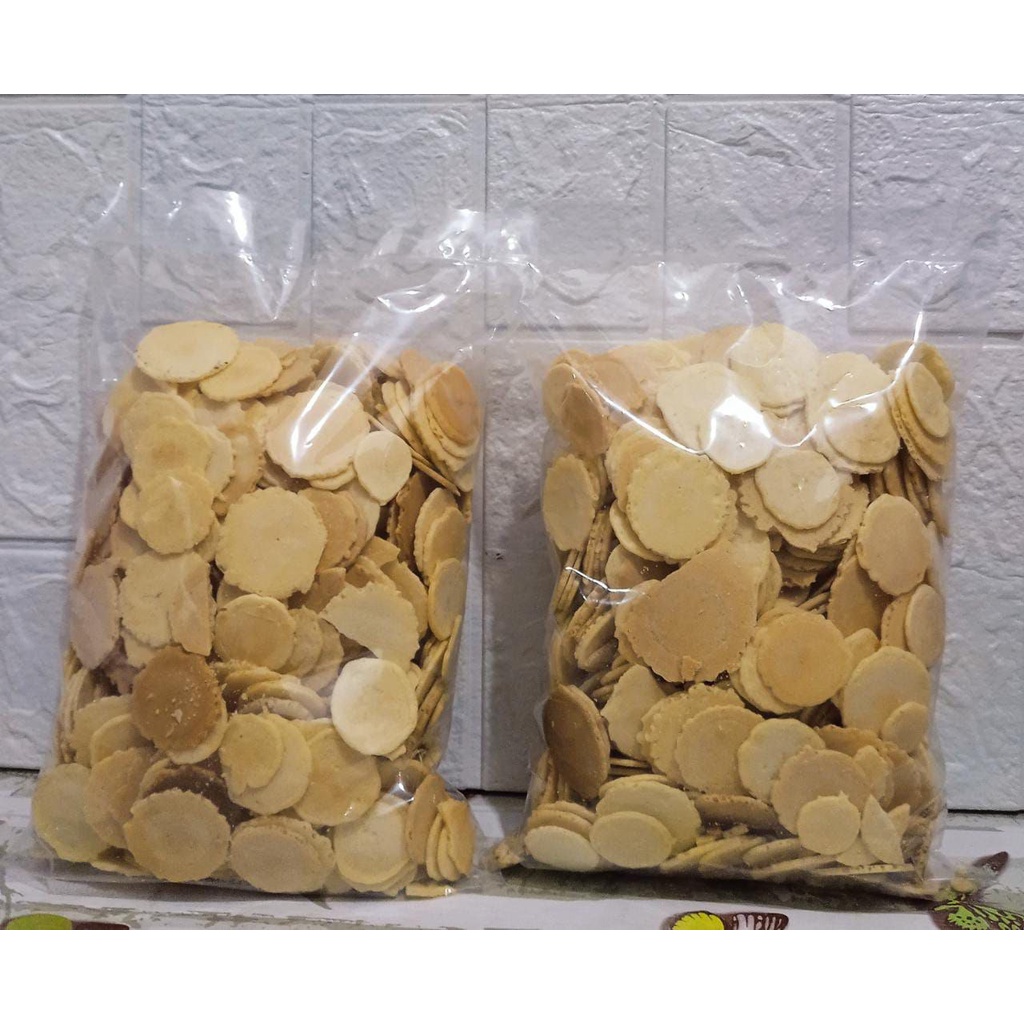 

Opak Dolar Bulat Manis Renyah 500 GR Opak Dollar