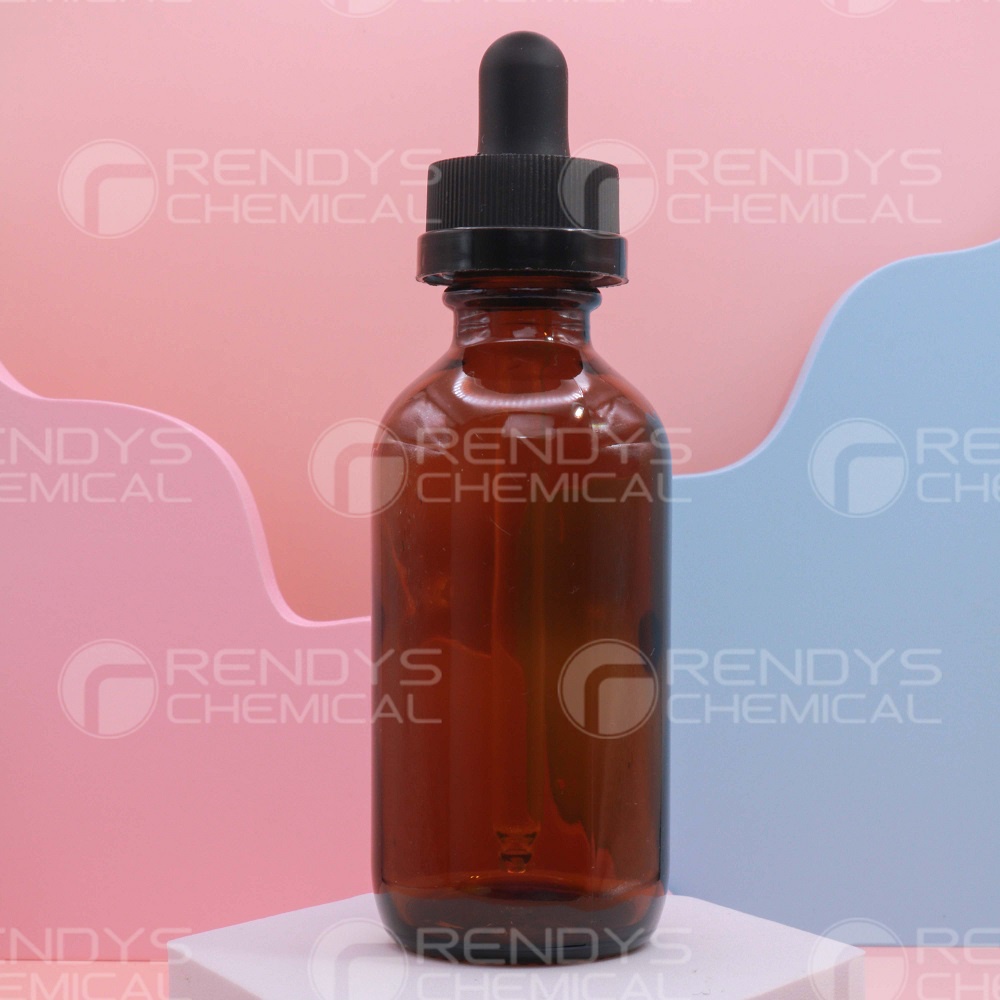 Botol Pipet Kaca 60 ML COKLAT / Glass Bottle Pipette Amber 60ML / Dropper Bottle