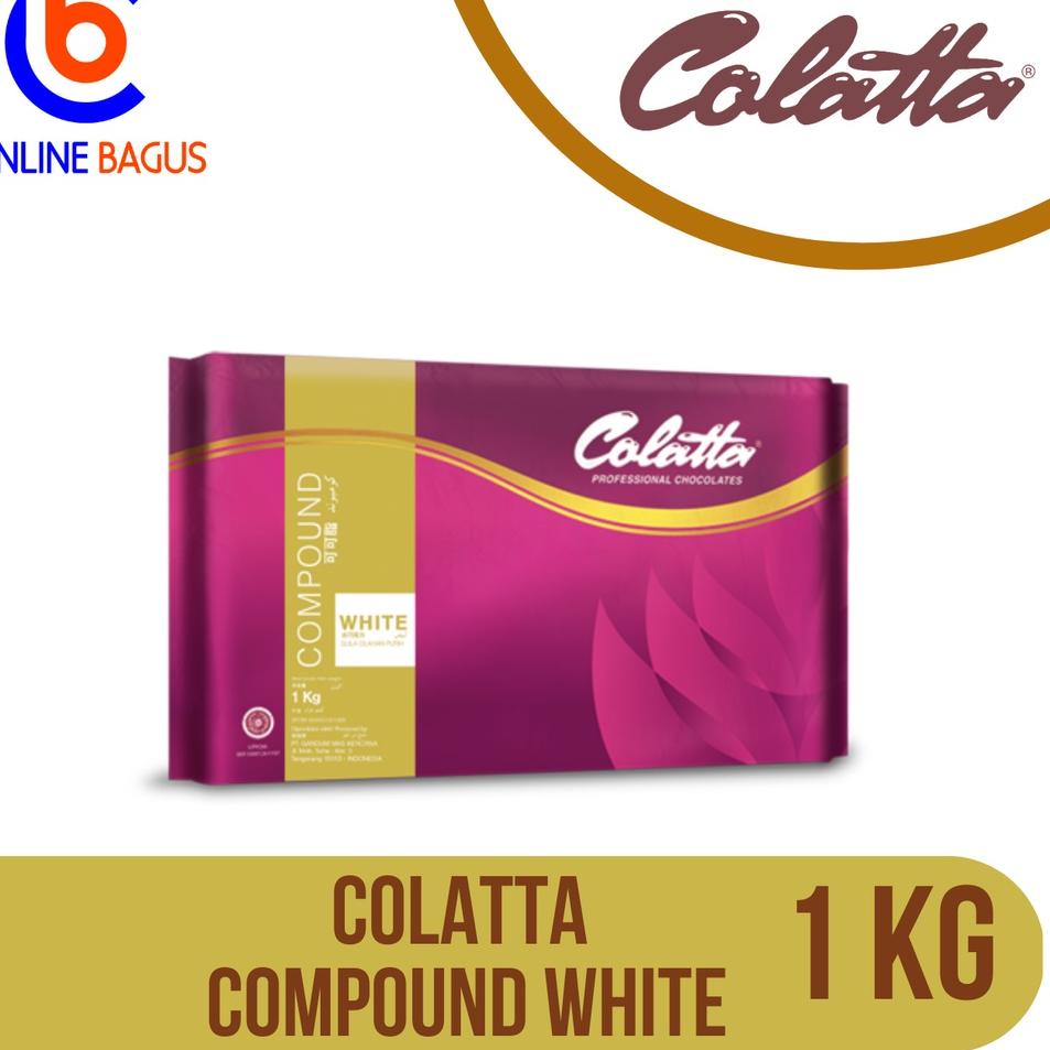 

❁ Coklat Batang - Colatta White Chocolate Compound 1kg ✈