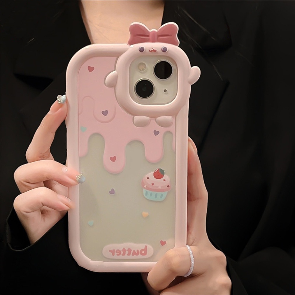 Case Redmi A1 A1 Plus 10 5G 10C Note 10 Note 10S Note 10 5G Note 10 Pro Note 11 Note 11S Note 11E Note 11 Pro 4G 5G Poco M3 Pro 5G Poro M4 Pro 4G Poco M5S Poco X3 Pro NFC Casing Cute Cake 3D Camera Monster Character Silicon Premium