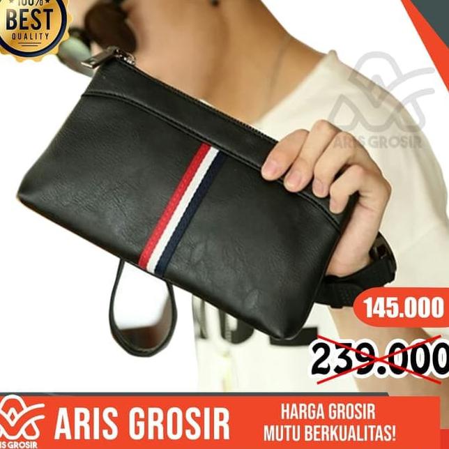 ☆ Clutch Bag Pria Tas Tangan Cowok Keren Premium Branded Termurah X17 ➮