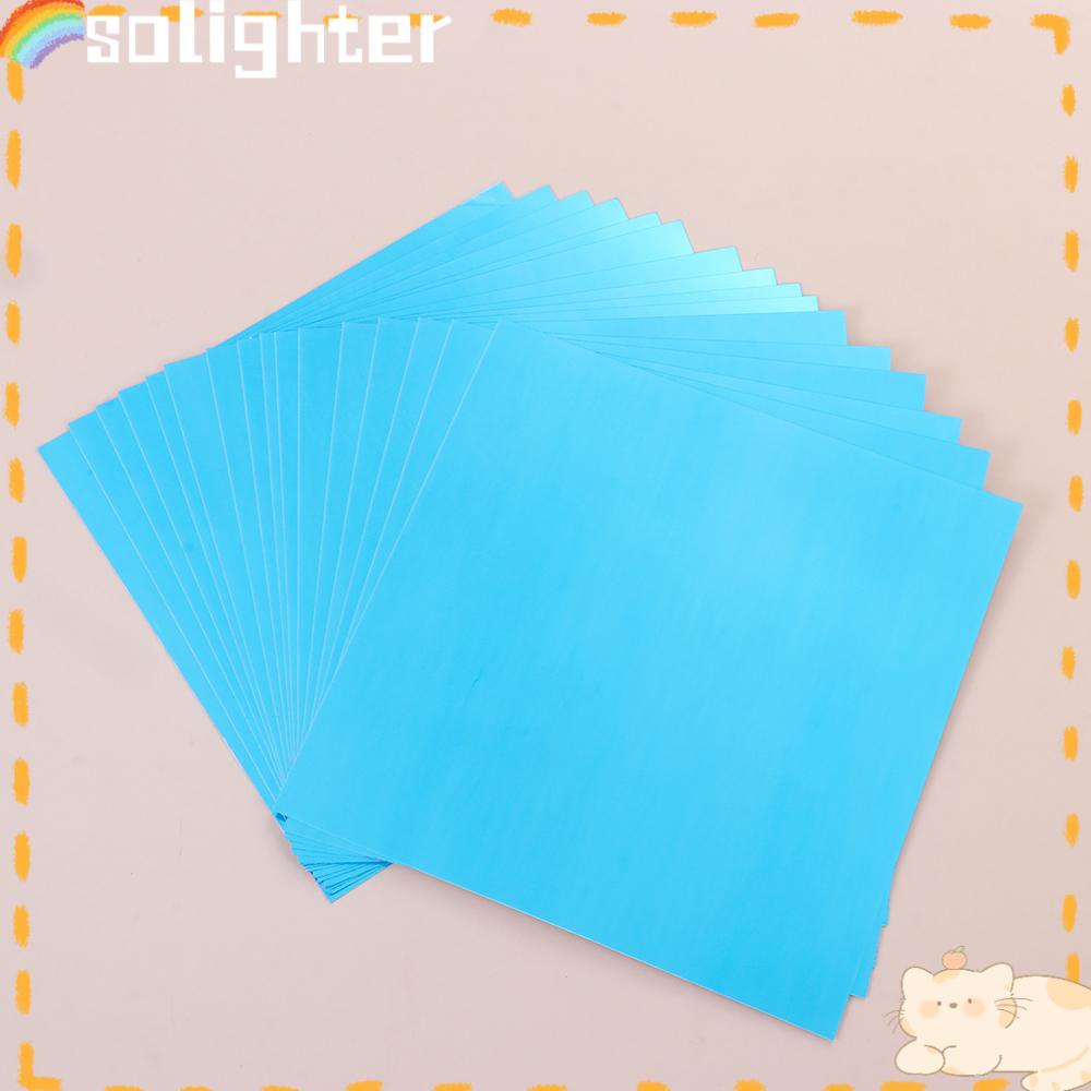 Solighter Mirror Ultra-Tipis Self-adhesive PET Akrilik Cermin Lembut