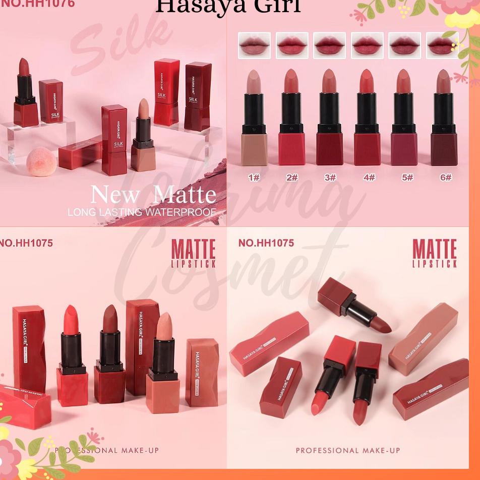 ❁ [LUSINAN] Hasaya Girl Lipstick Matte / Silk ▼