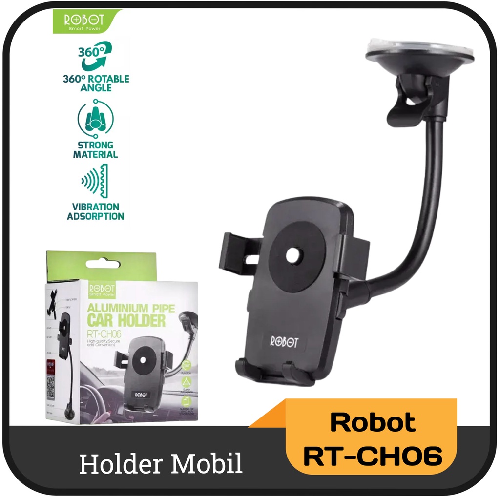 Holder Mobil Robot RT-CH06 Aluminium Tube Silicone Sucker