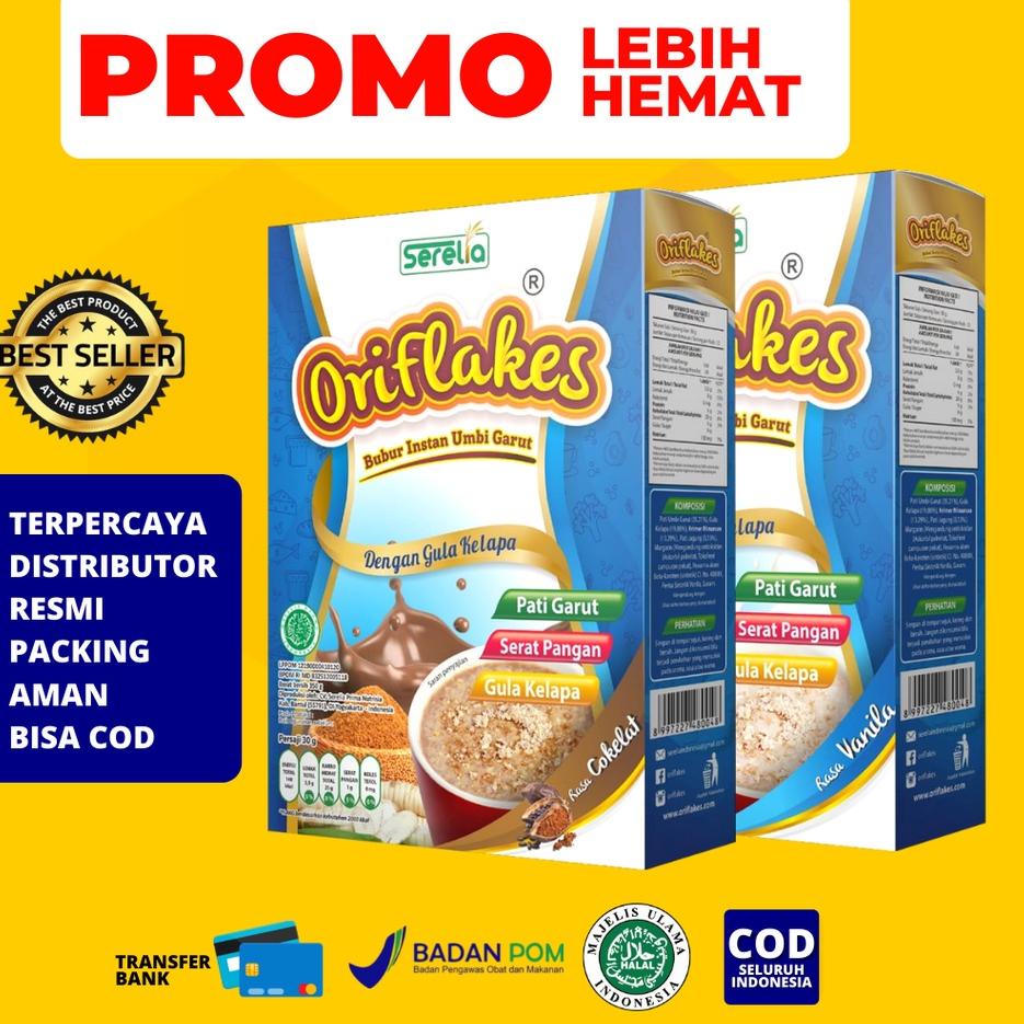 

☃ ORIFLAKES SLIM Sereal Umbi Garut 350gram ✫