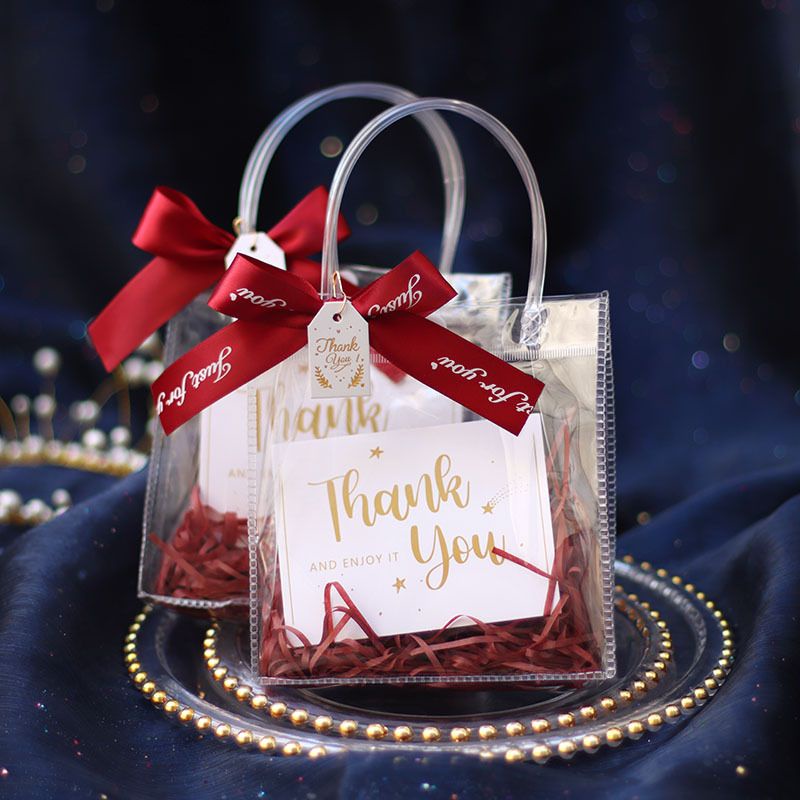 

Goodie Bag Mika Transparan Hampers Tote Bag Gift Tas Premium (Minimum 3 Pieces)
