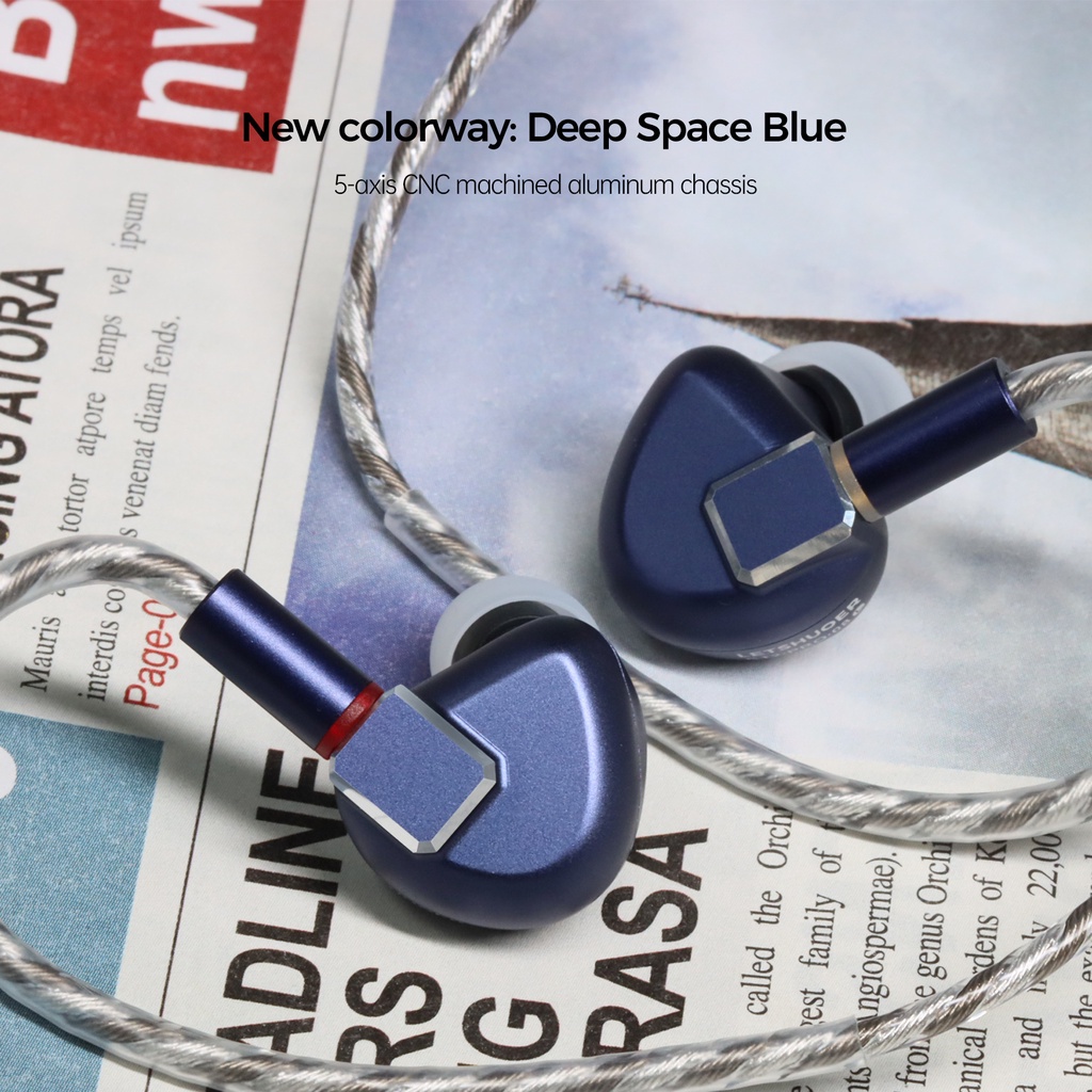 Letshuoer S12 PRO Planar Driver IEM Hi-Fi Earphone Kabel Tembaga Monocrystalline Lapis Perak Dengan 2.5/3.5/4.4mm plug