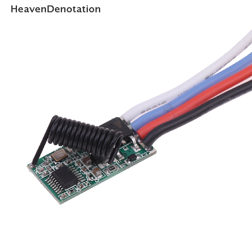 [HeavenDenotation] Saklar Remote Control Universal Wireless433Mhz DC 3.6V-24V 433Mhz 1ch RF HDV