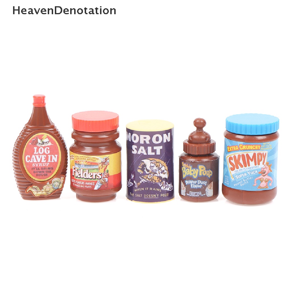 [HeavenDenotation] Dollhouse Miniature 1 / 6 Supermarket Miniature Pretend Play Toy Accessories HDV