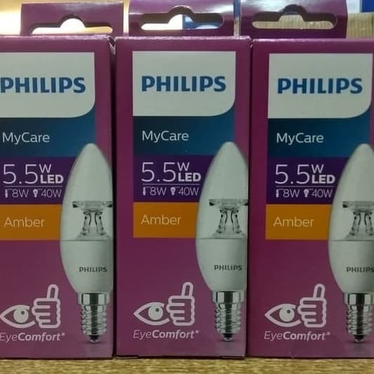 Lampu Led Candle Philips 5,5W E14