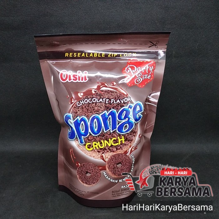 

OISHI SPONGE CRUNCH CHOCOLATE FLAVOUR 100GR