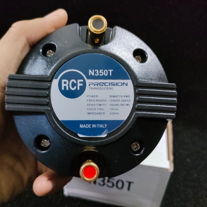 Driver Tweeter RCF N350T Tweeter RCF drat 3,5 Tweeter RCF Spul 34,4