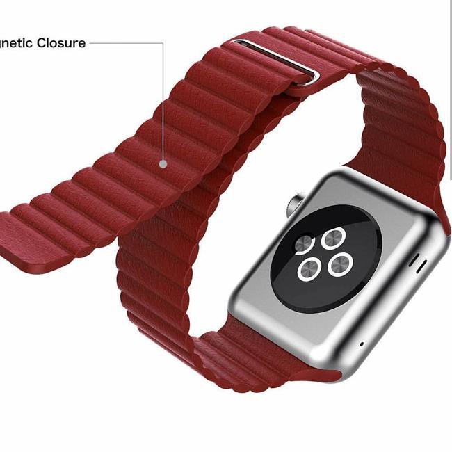 Leather Loop SmartWatch Tali Strap Jam Tangan Ultra 49 45 44 42 40 38 mm 6 5 4  Ultra T900