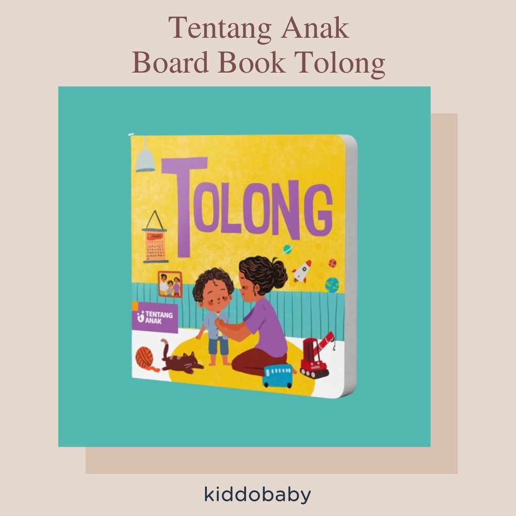 Tentang Anak Board Book Tolong | Buku Cerita Anak