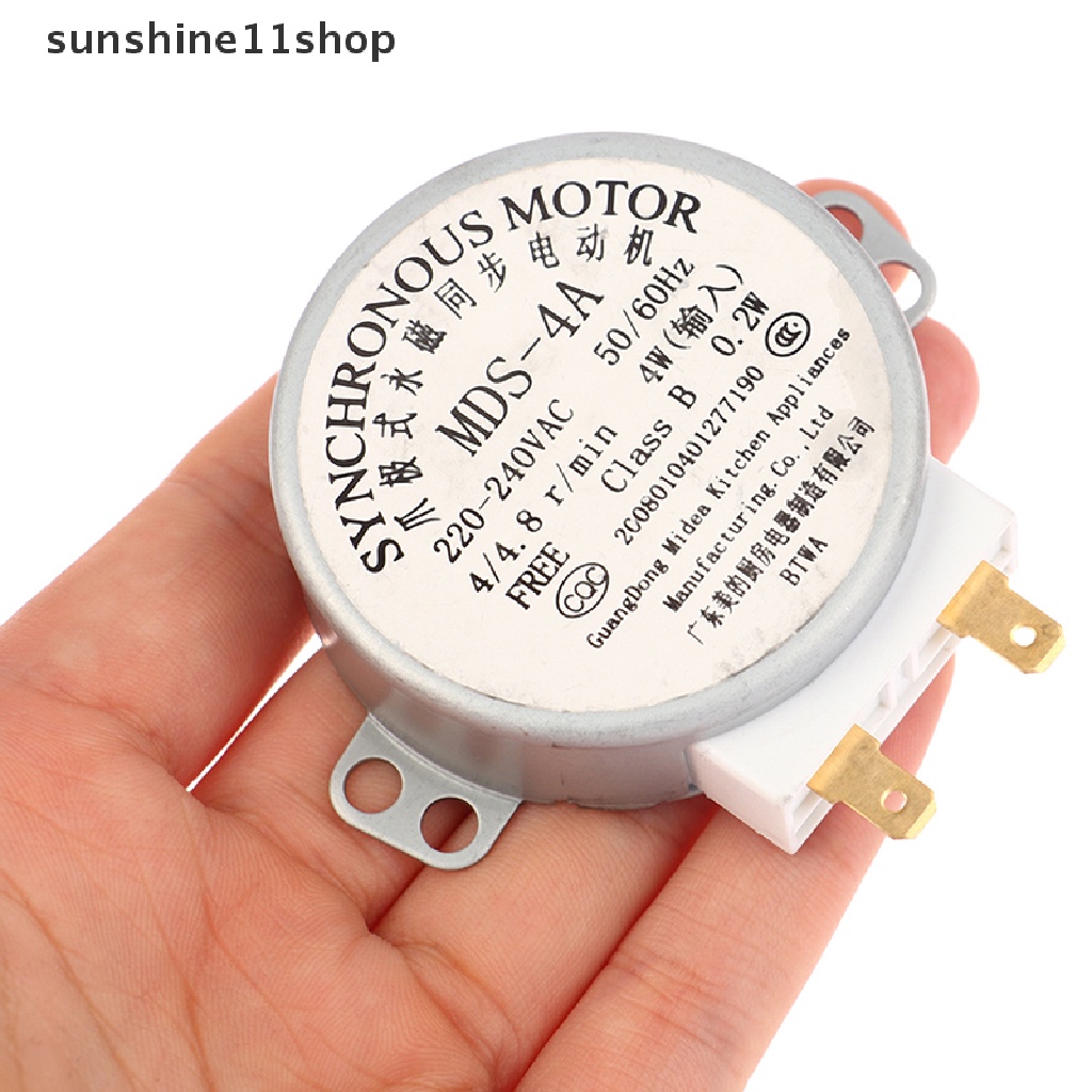 Sho MDS-4A 220V Micro Turntable Synchronous Tray Motor Microwave Oven Aksesoris N