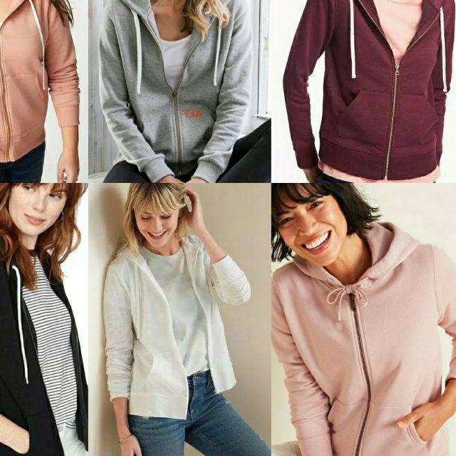 ➳ JACKET JAKET OLD NAVY ZIPPER HOODIE JUMBO OVERSIZE ORIGINAL BRANDED ➷