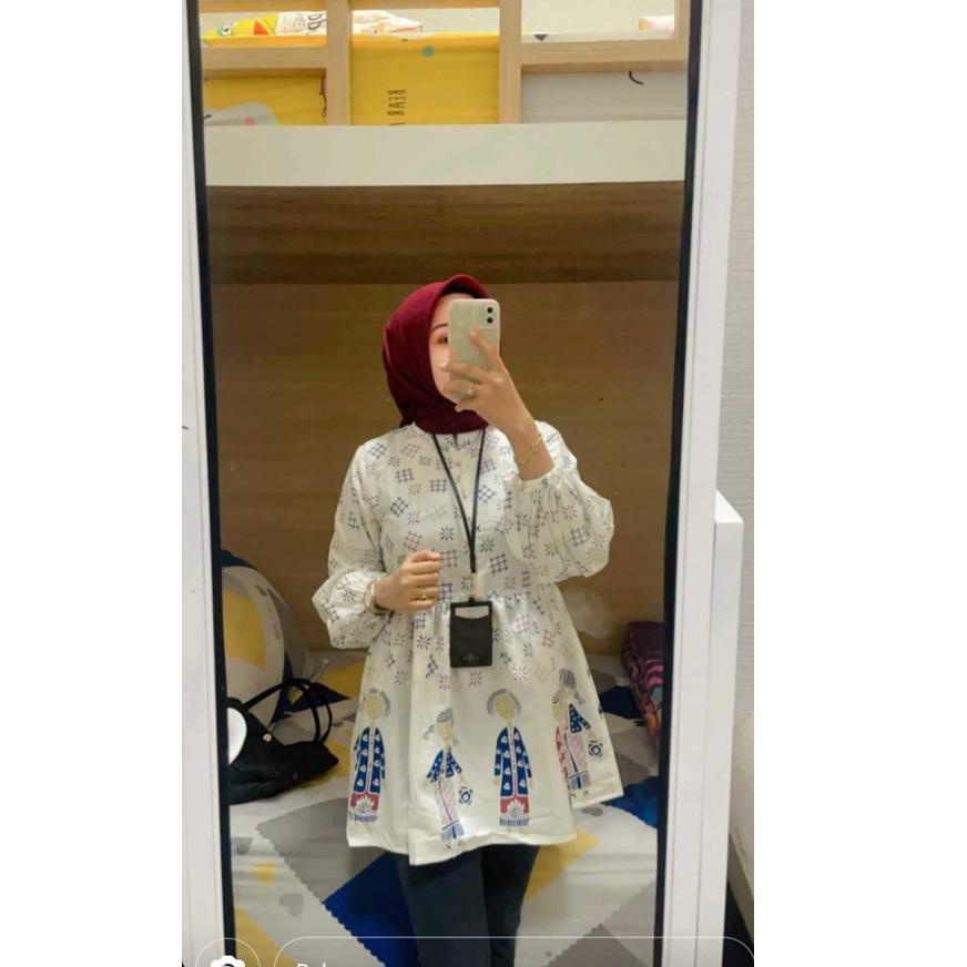 TERBARU ATASAN BU TEJO BAJU KERJA WANITA BLOUS BATIK