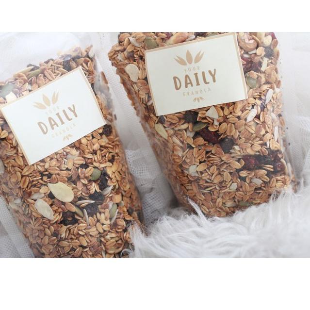 

▼ Granola 1 KG Crispy Roasted (Crunchy Mix) by YDG - Cereal Enak Murah ♤