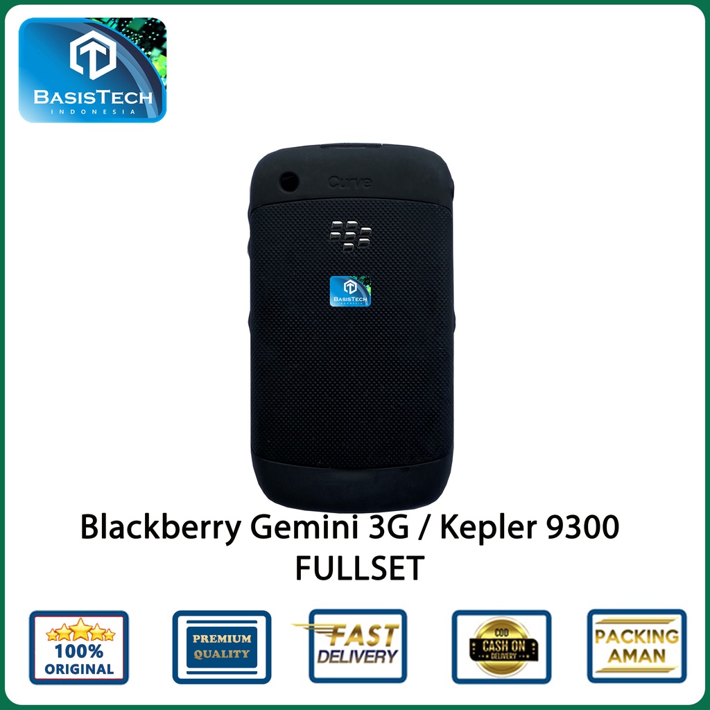 HOUSING CASING BLACKBERRY BB GEMINI 3G KEPLER 9300 FULLSET ORIGINAL QUALITY