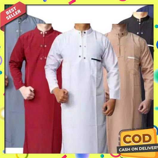 Gamis Pria Dewasa Jubah Lebaran Terbaru 2023 Muslim Games2023 Laki2 Hari Raya Mewah  Games Cowok Tur