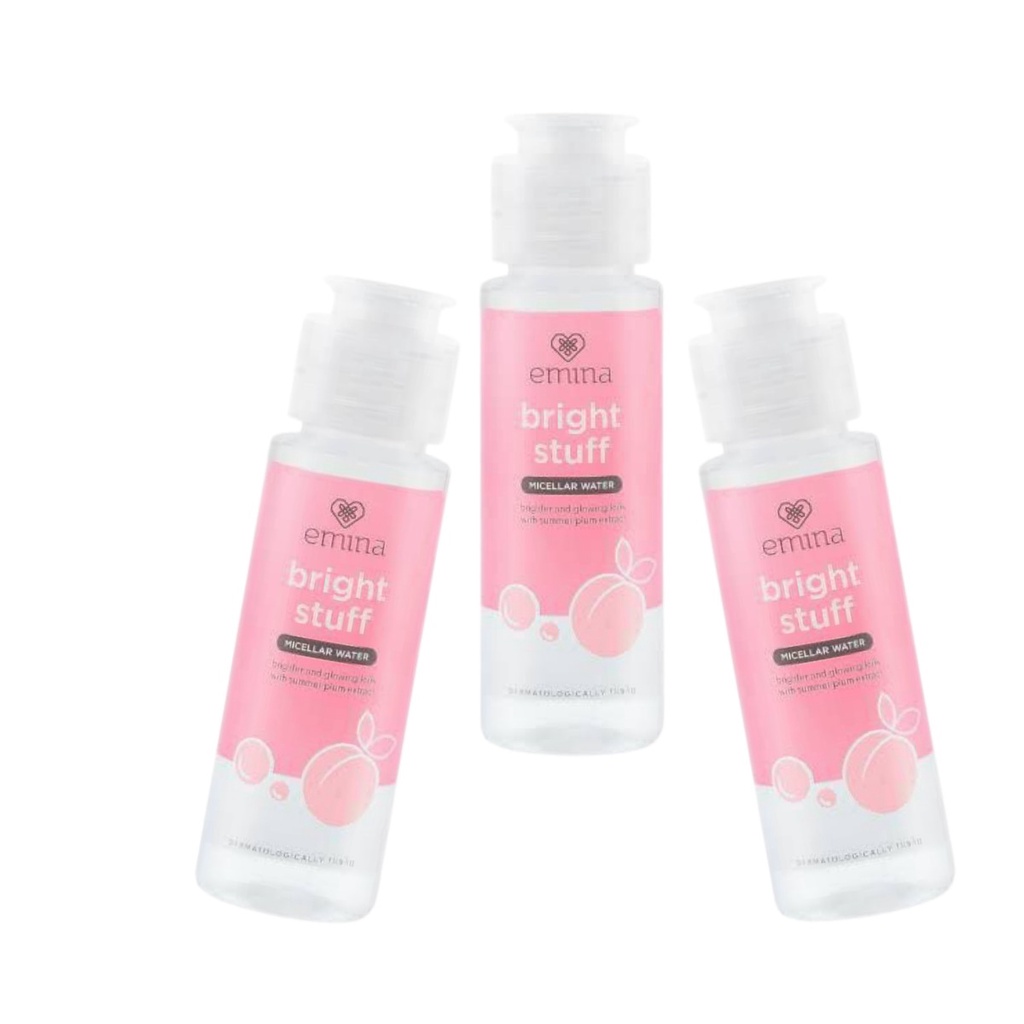 EMINA Bright Stuff Micellar Water 50ml - Amaze_Kosmetik