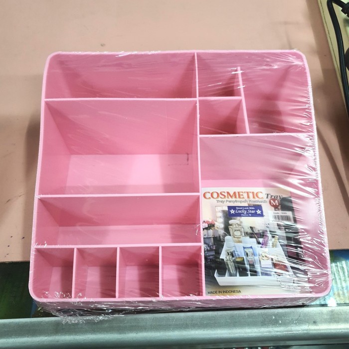 Tempat Kosmetik Kotak Make Up Cosmetic Tray Medium Deluxe Lucky Star