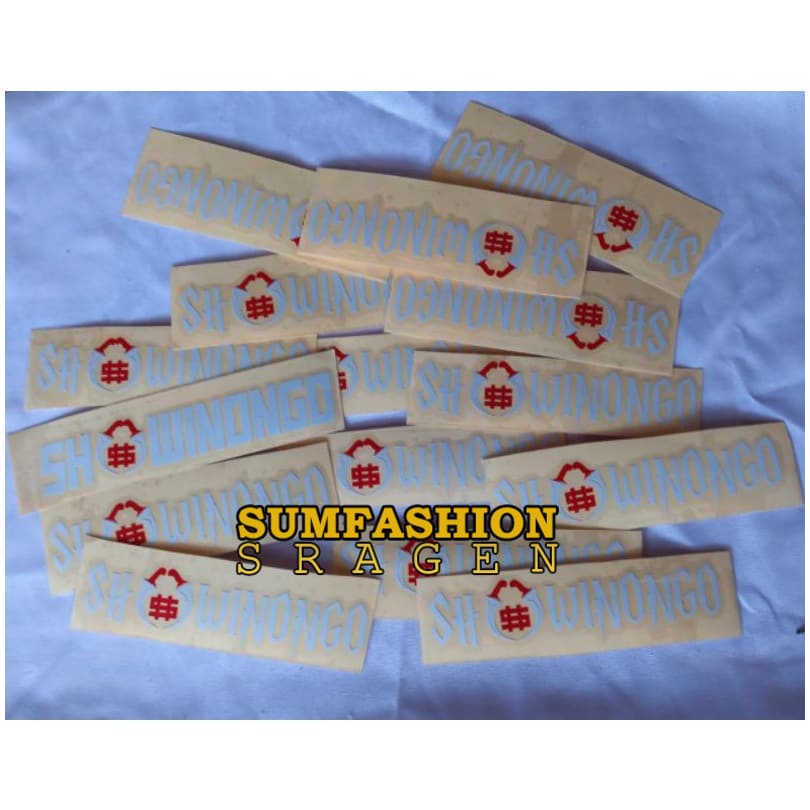[COD] Sticker timbul pshw Winongo - Stiker PSHW Murah