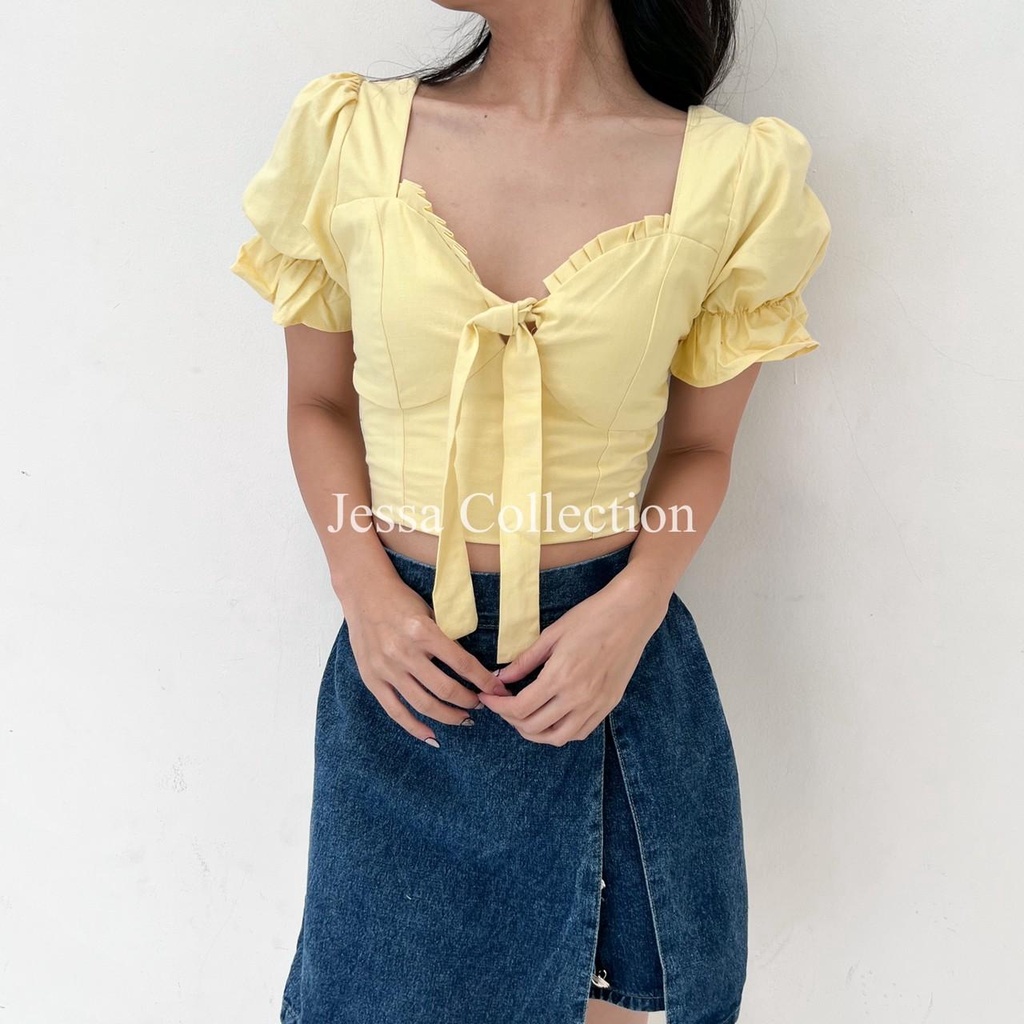 Premium Owhen Ribbon Top TH 546 COTTON