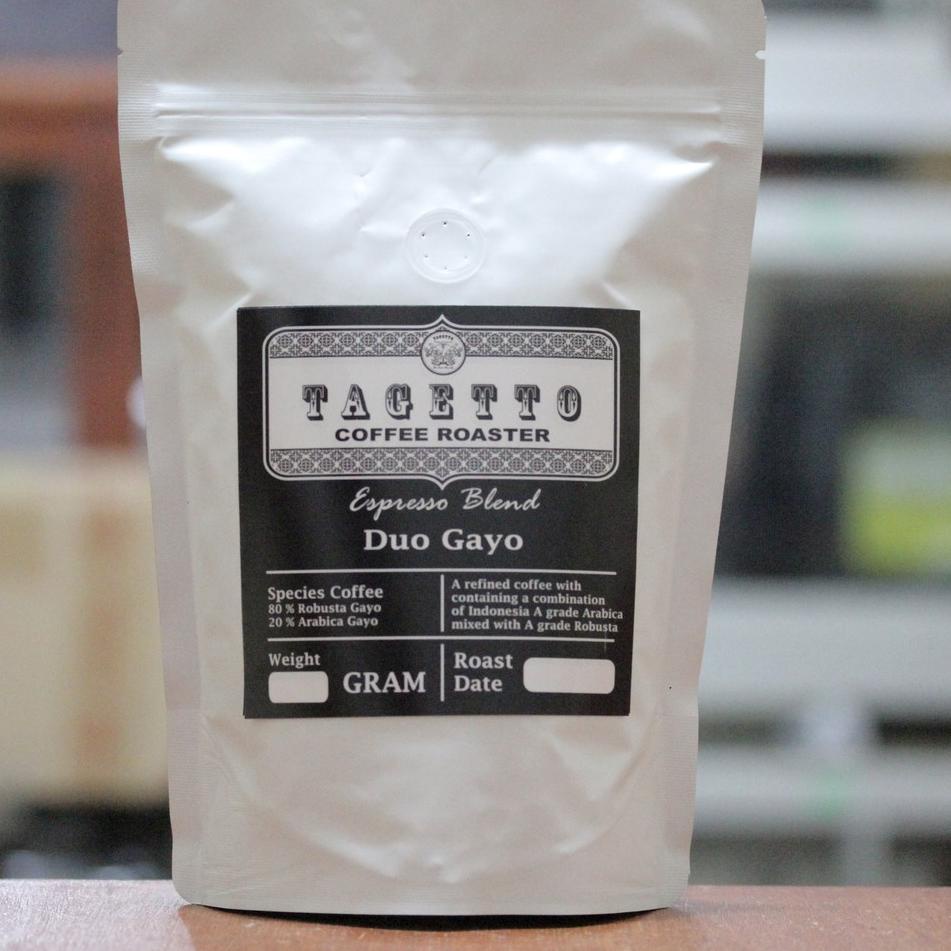 

☞ BIJI KOPI ESPRESSO DUO GAYO 500GR | ARABIKA ROBUSTA BLEND ☜