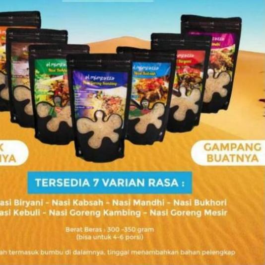 

Terbaru✅⭐-[MURAH!!] Al Mumtazza | Kebuli | Mandy | Biryani | Khabsah | Bukhori