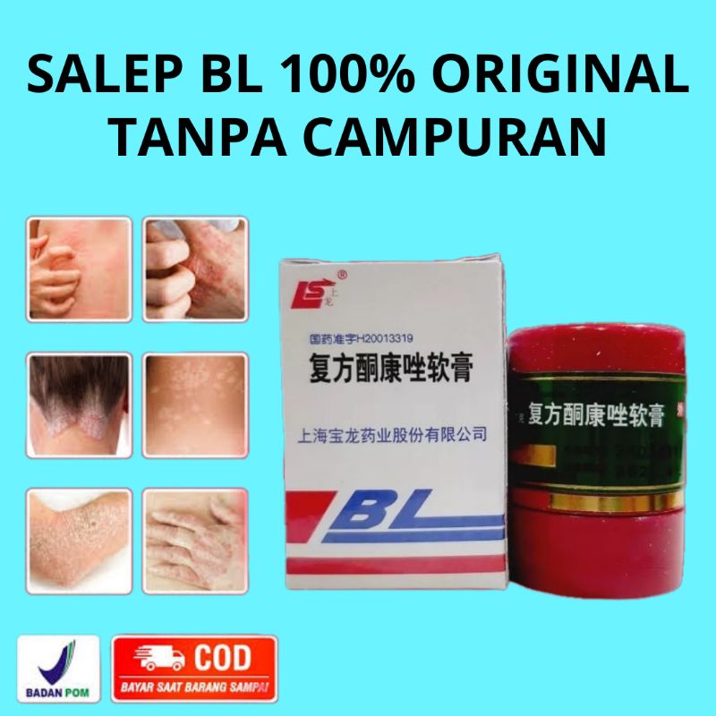 SALEP BL / CREAM BL / SALEP BL ORIGINAL OBAT JERAWAT GATAL EKSIM JAMUR