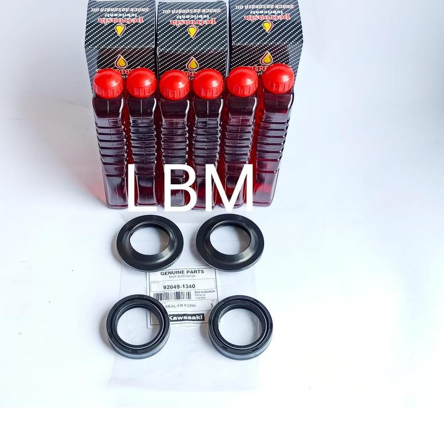oli shock dan seal shock set KAWASAKI KLX TELESKOPIK Ninja RR Ninja R