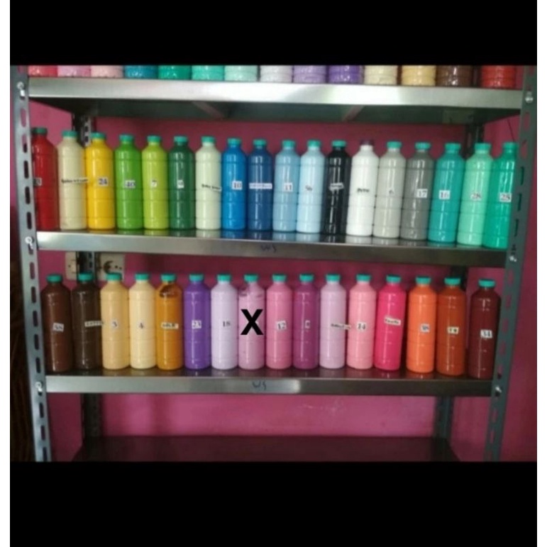 

mh Cat Akrilik Glossy Lukis Kanvas / Mural 1,5kg