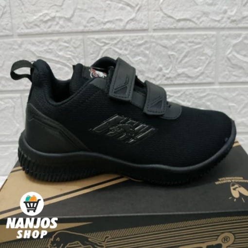 Sepatu Unisex Kerja Pria Wanita Sekolah SD-SMA Pro ATT JAC 302 V Hitam Full