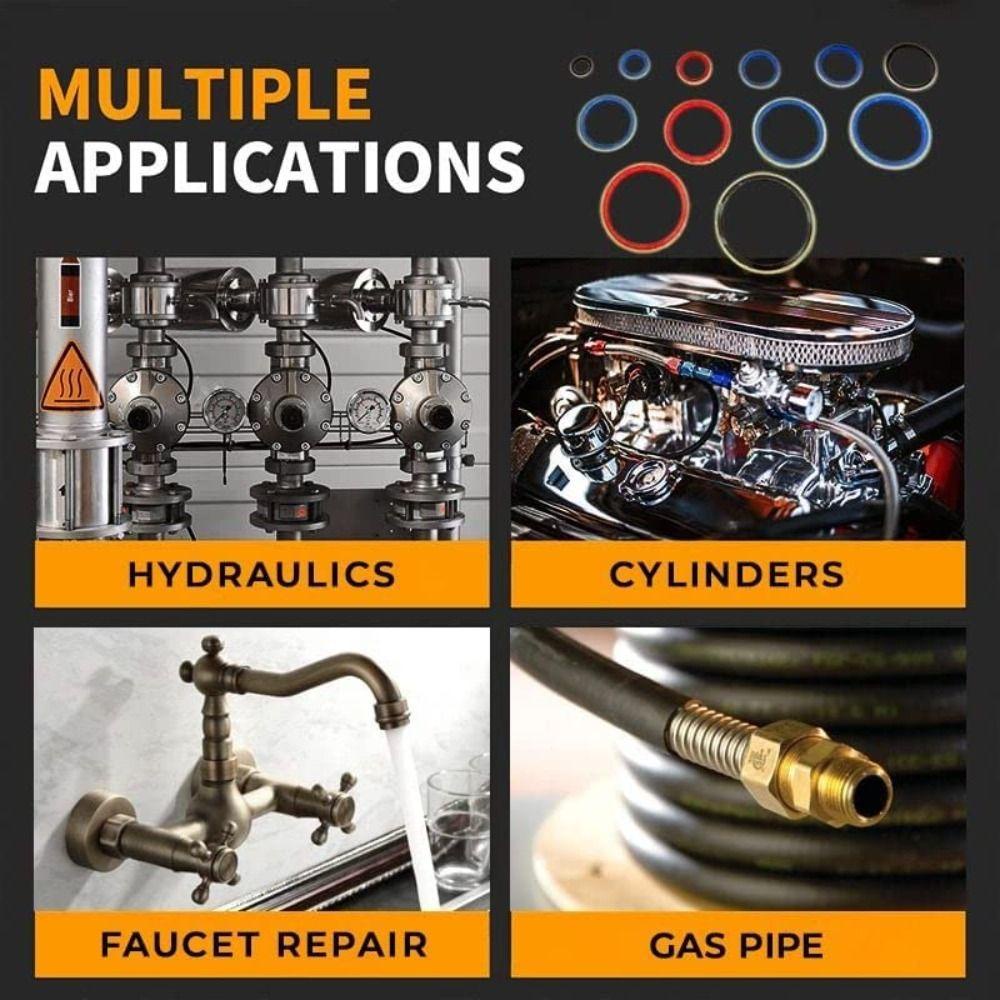 Populer Aneka Sealing Gasket Set Mudah Dipasang Kran Seal Repair Rubber Untuk Mencegah Bocor Oli