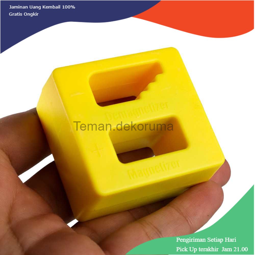 TD - HTA LIZOR Penghilang Penambah Daya Magnet Obeng Magnetizer Demagnetizer - LZ079