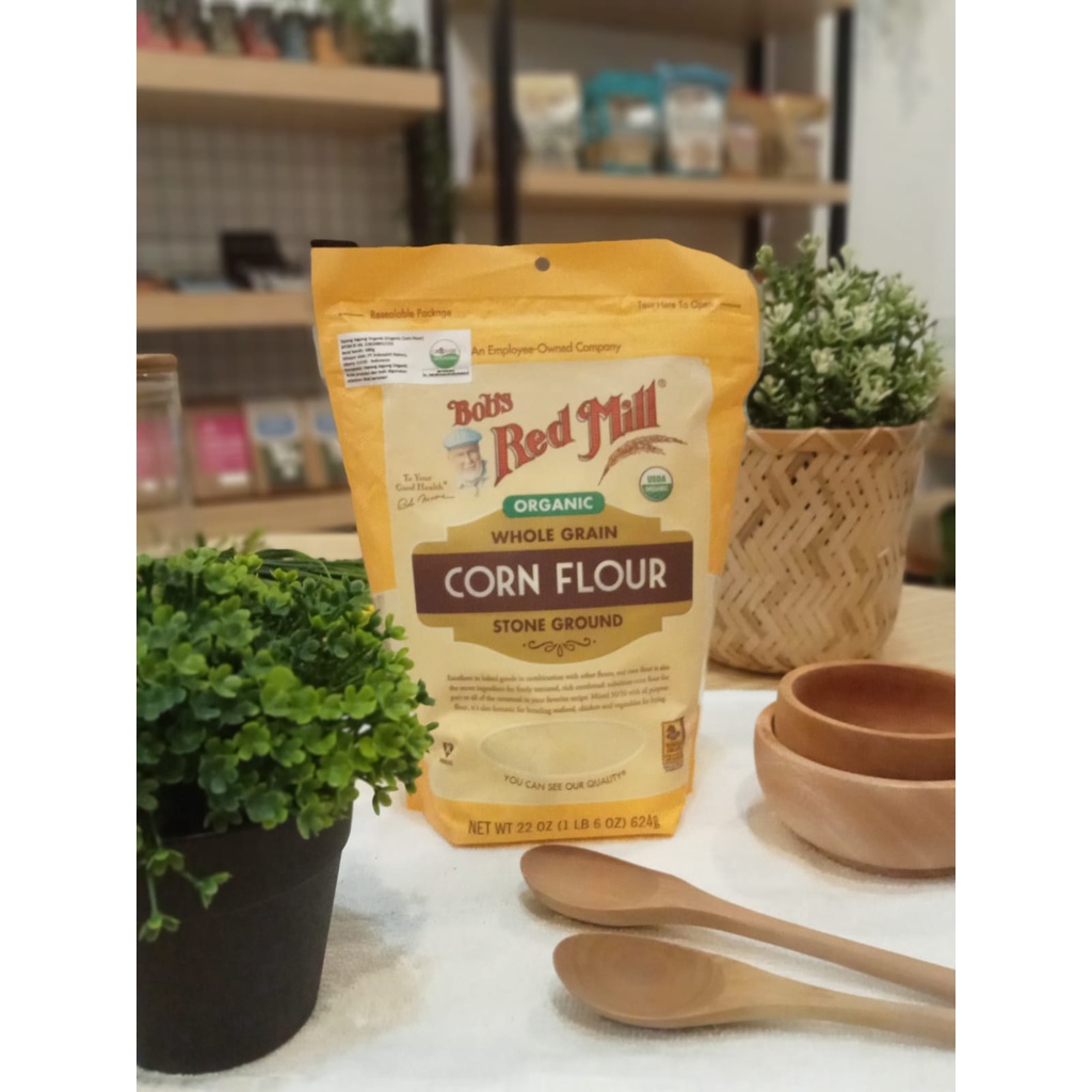 

Bob's Red Mill Organic Corn Flour 624gr