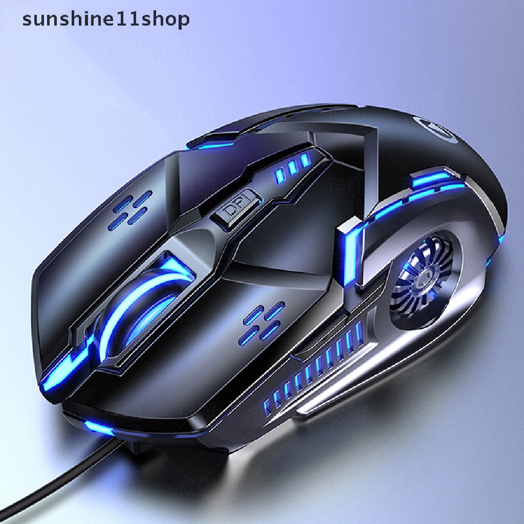 Sho Mouse Laser Untuk PC Gamer Mouse Gaming Mouse Ergonomis Dengan LED Backlit USB Mice N