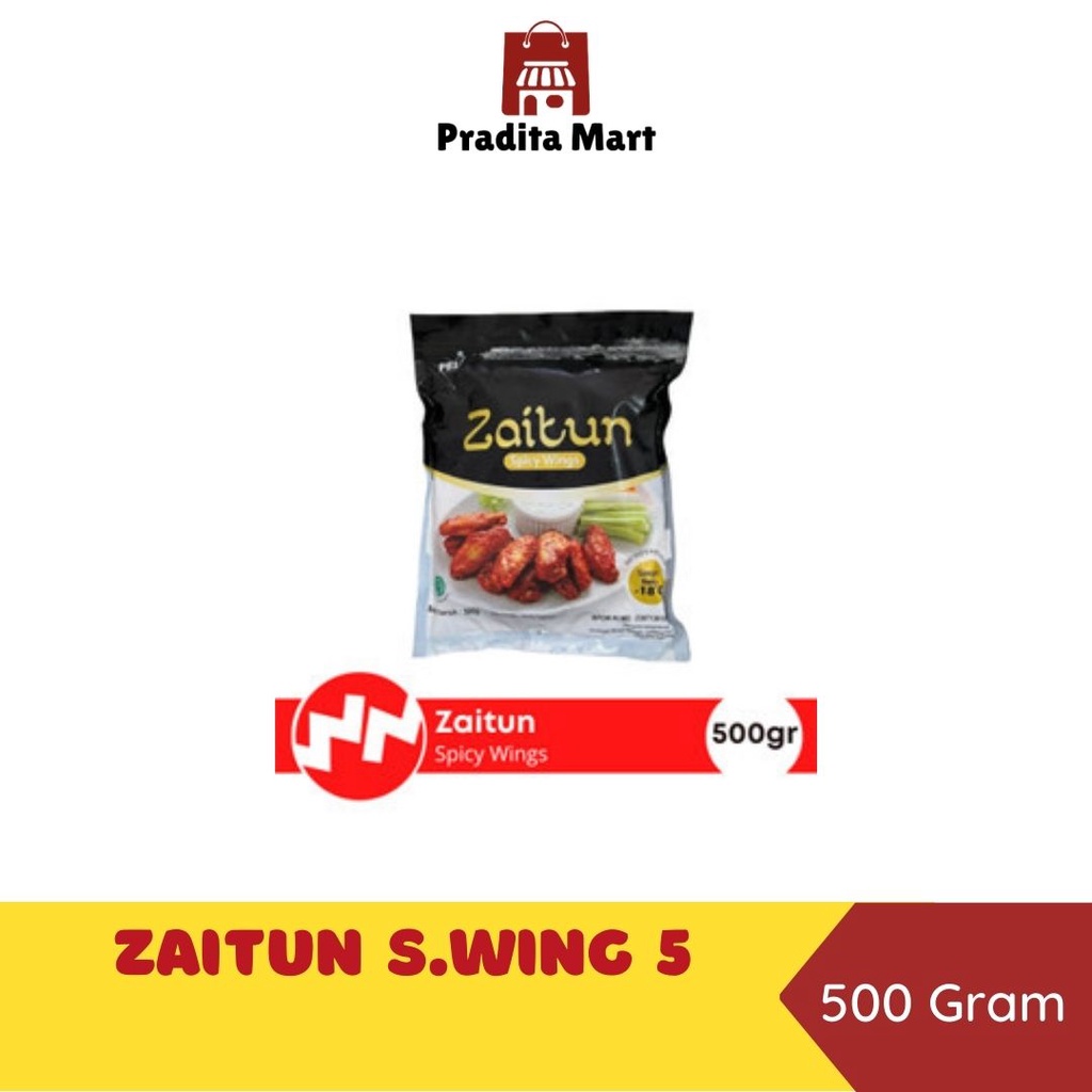 

Zaitun S.Wing 500 gr