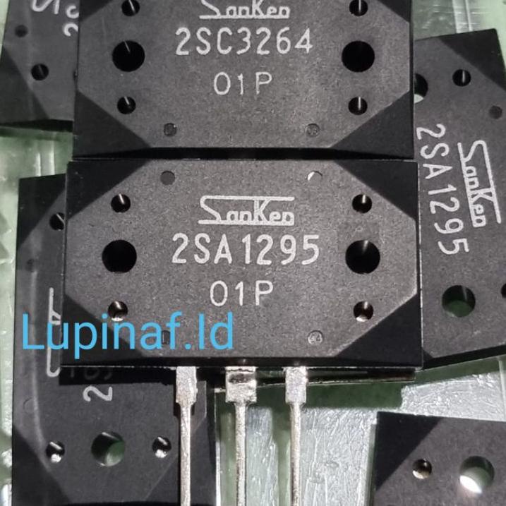 ❈ TRANSISTOR SA1295 SC 3264 A1295 C3264 SANKEN ORIGINAL JEPANG ❉