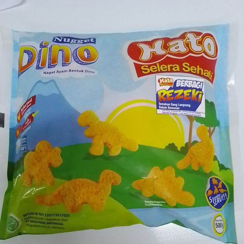 

Hato Dino Nugget 500g