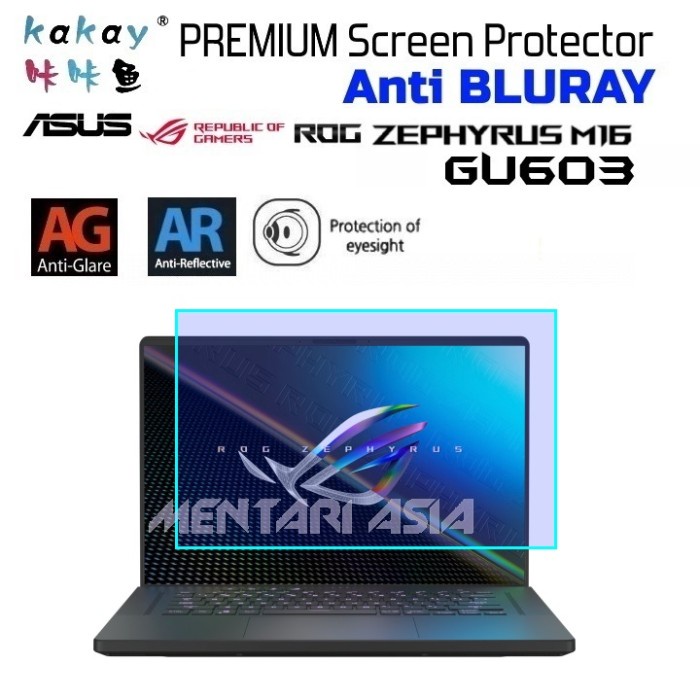 Terlaris Screen Protector Asus Rog Zephyrus M16 Gu603 - Kakay Anti Bluray