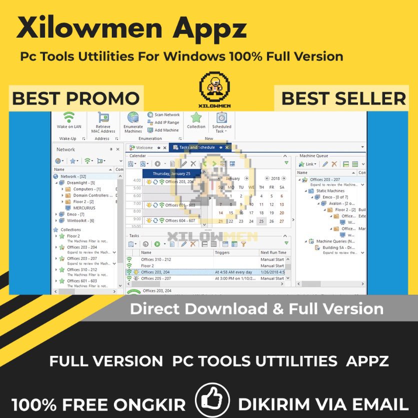 [Full Version] EMCO WakeOnLan Pro PC Tools Software Utilities Lifetime Win OS