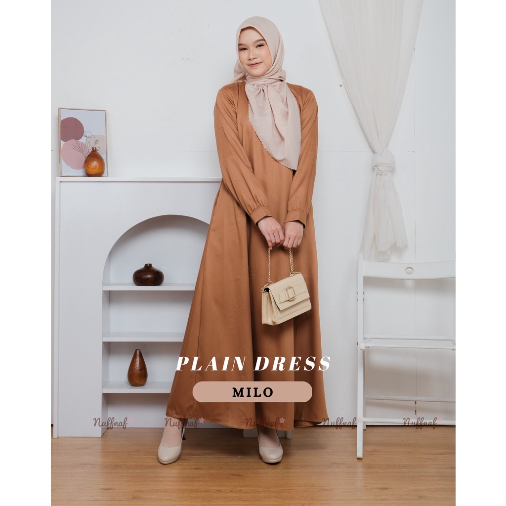 NUFFNAF PLAIN DRESS TOYOBO MILO AUTHENTIC