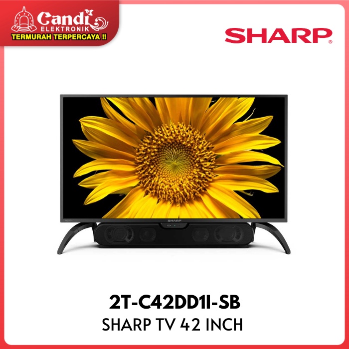 TV SHARP 2T-C42DD1i-SB Digital TV 42 Inch  Full HD C42DD1iSB  C42DD