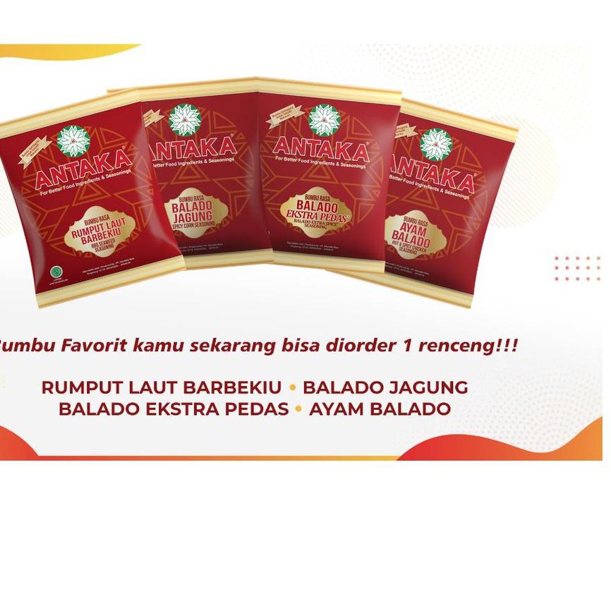 

♡ PAKET ANTAKA MERAH 1 RENCENG ➬