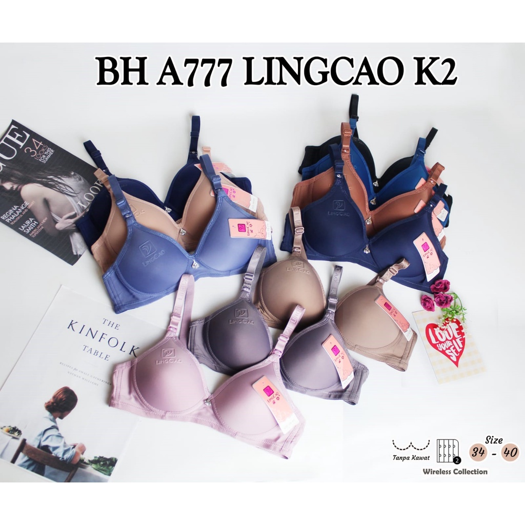 Jual Bee Bra Lingcao Original Bh Busa Tanpa Kawat Kait 2 Pakaian