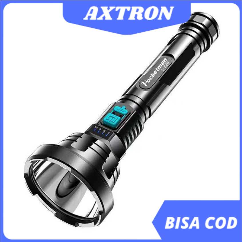 Pocketman Senter LED Waterproof USB Cree XPE 500 Lumens /  / SENTER SWAT MINI LED SUPER TERANG SENTE