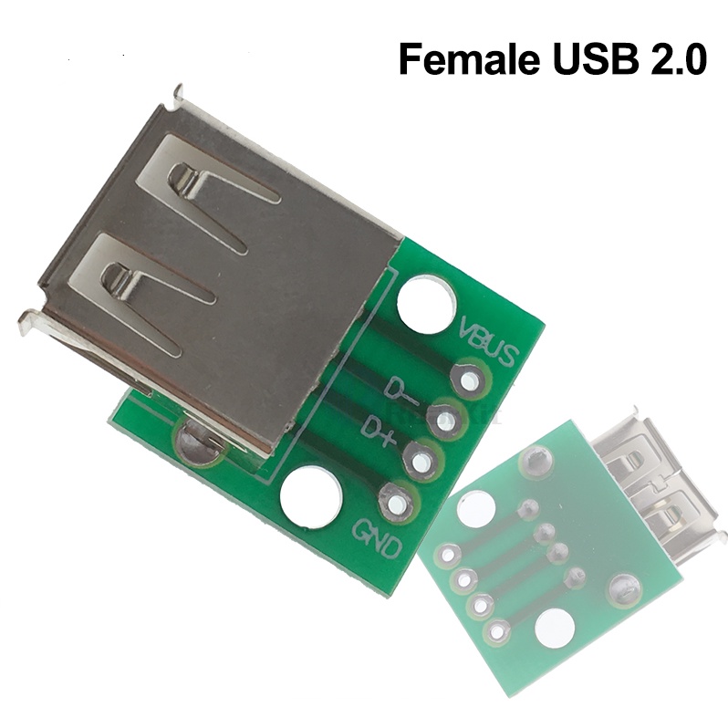 DIP Adapter USB Micro Mini Female Male Converter PCB 2.54mm Type A B C